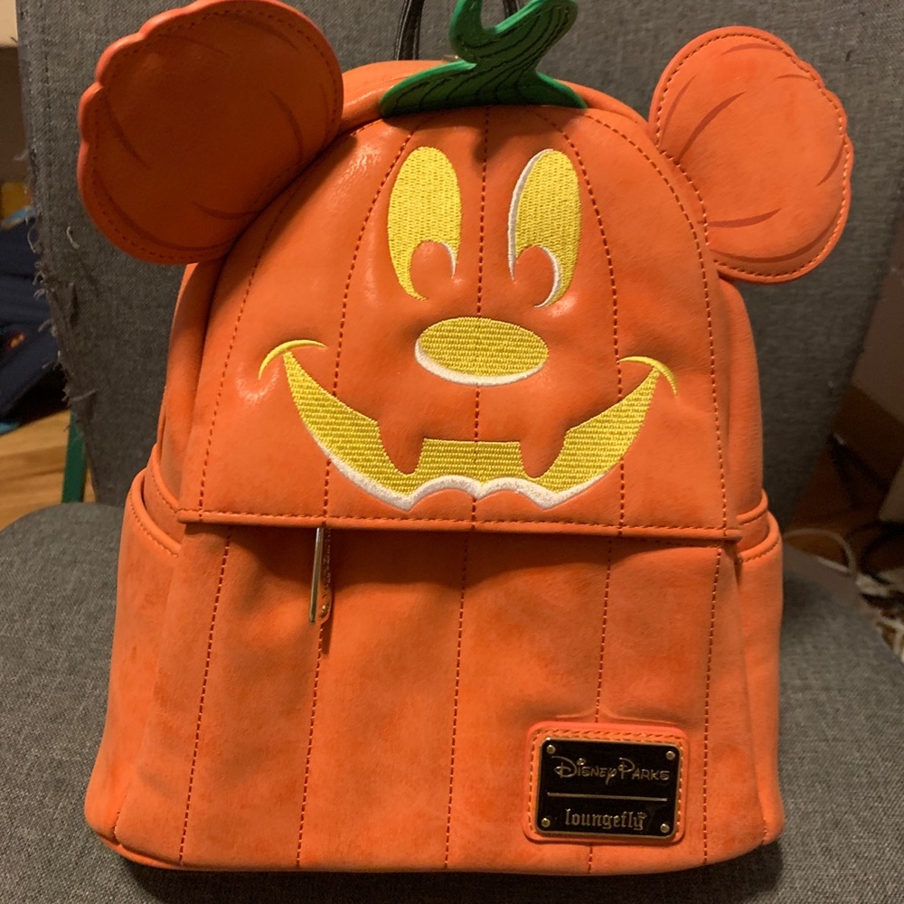 Pumpkin Mickey Loungefly